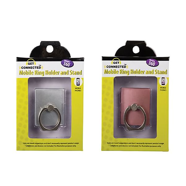 Bulk Pack x 6 Mobile Phone Ring Holder/Stand