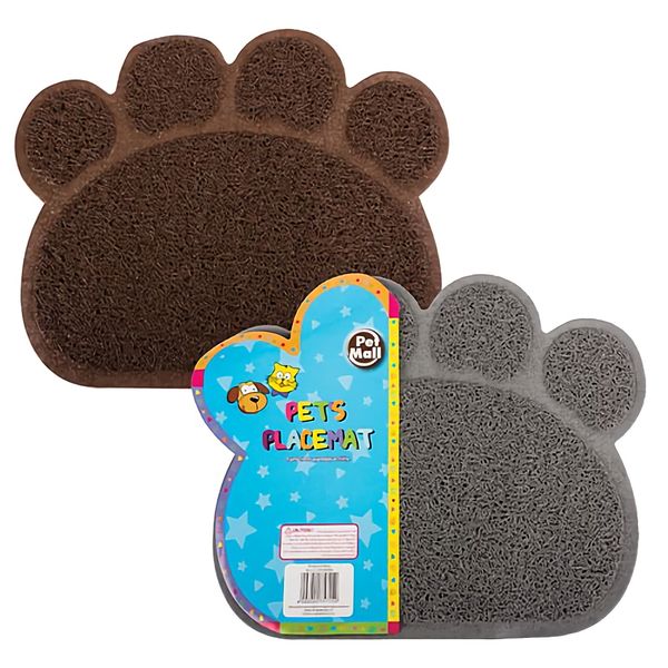 Bulk Pack x 4 Pet Place Mat 35x30cm Rubber Non-slip