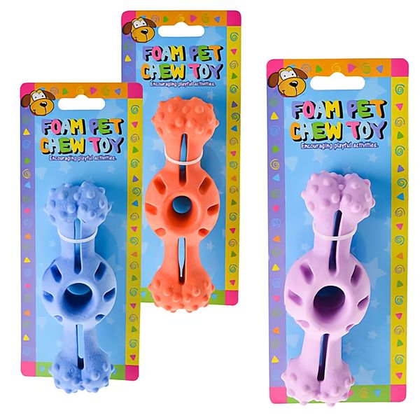 Bulk Pack x 6 Pet Dog Toy Foam 13cm