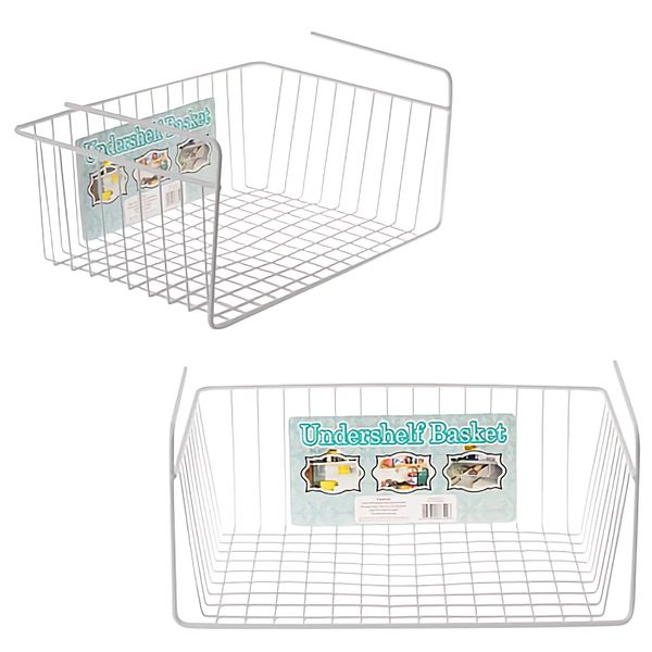 Bulk Pack X 4 Basket Wire 39x27x13cm Under Shelf