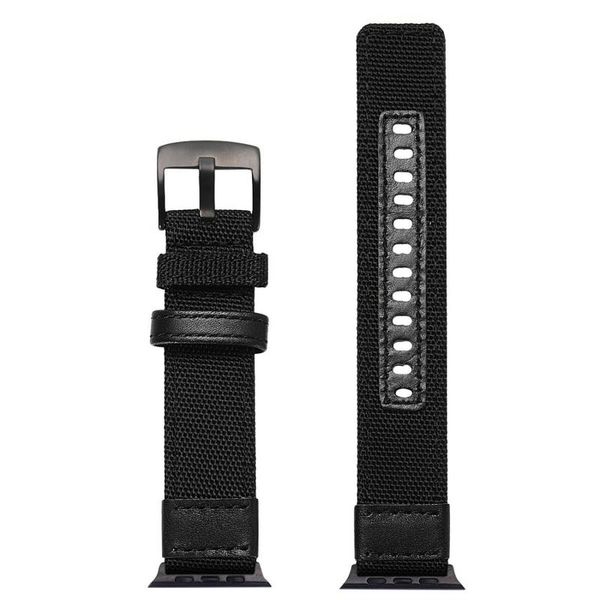 Nylon Strap for Apple Watch 38mm / 40mm / 41mm Black