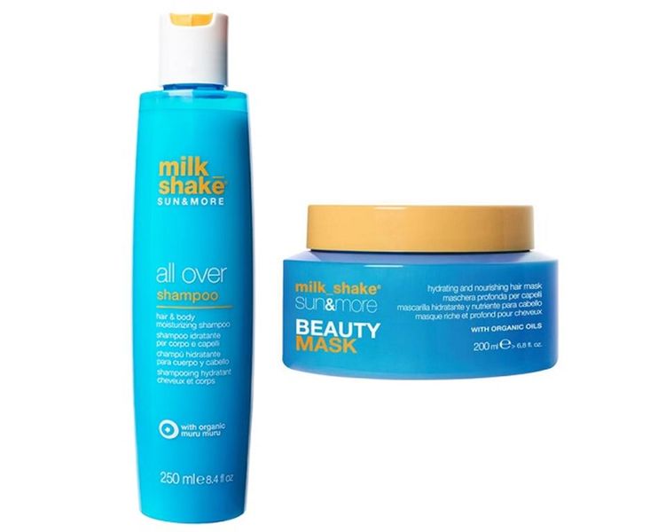 Milkshake Sun &amp; More All Over Shampoo &amp; Beauty Mask Set