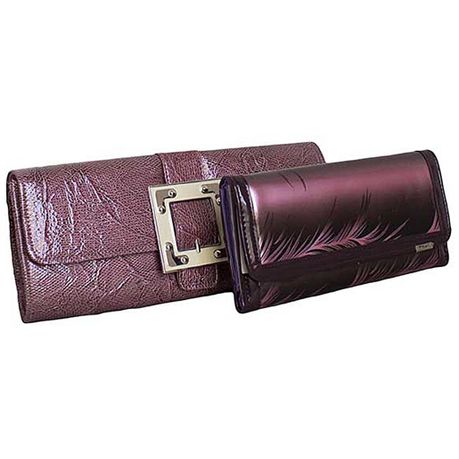 patent leather clutch bag