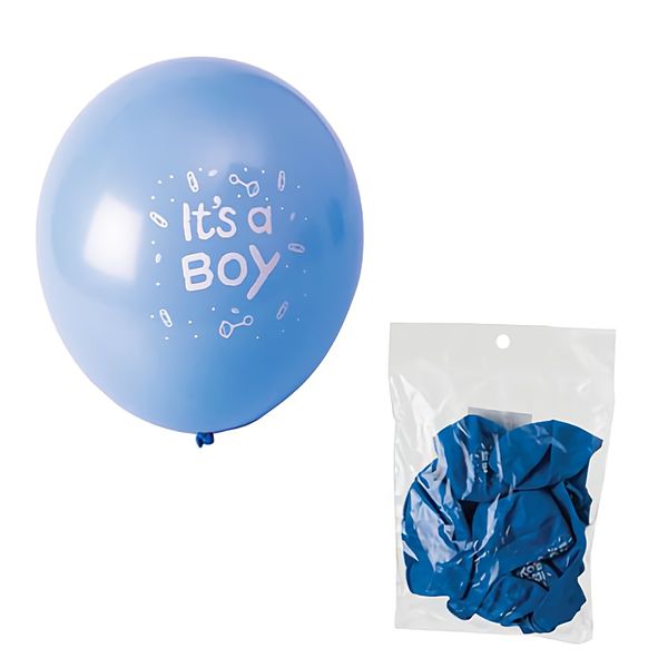 Bulk Pack x 6 Balloons Helium Its A Boy 12-Pack
