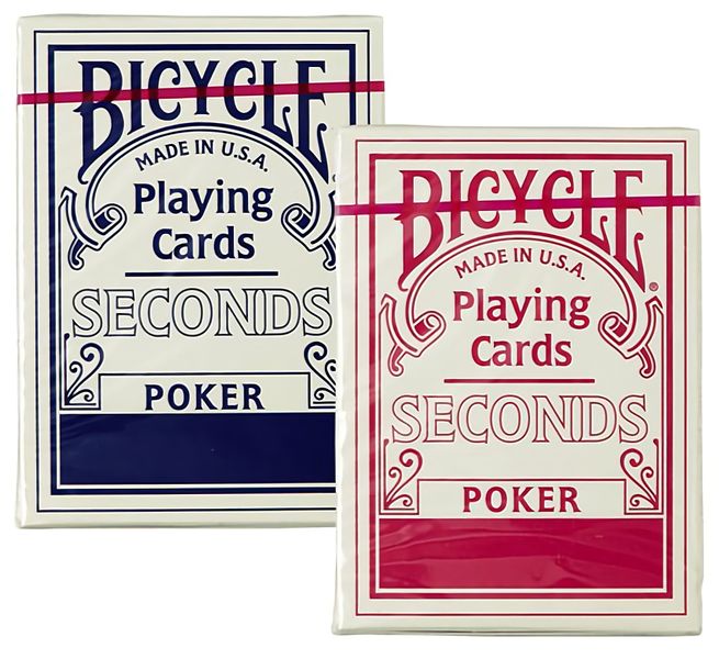 Bulk Pack x 6 Playing-Cards Bicycle Seconds