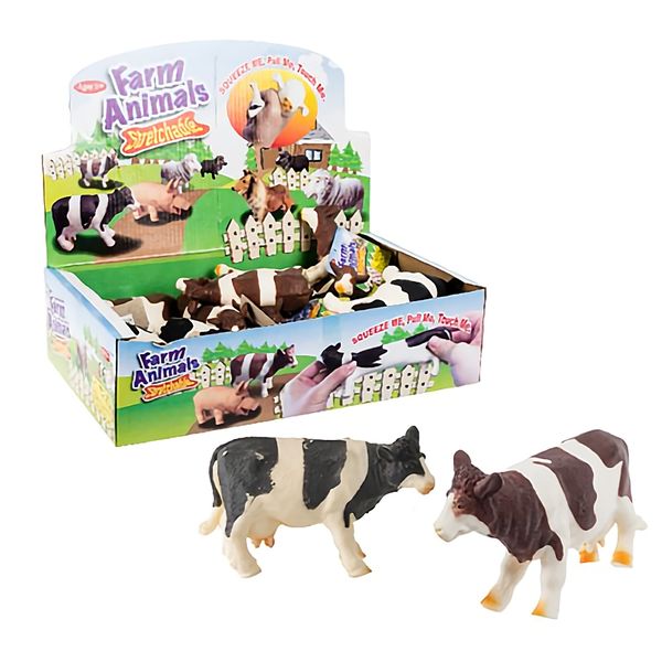 Bulk Pack x 4 Animals Cow 12cm Foam Beads