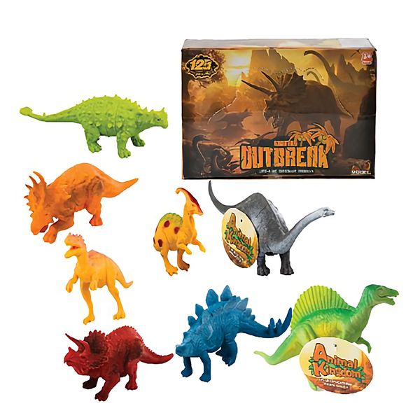 Bulk Pack x 8 Animals Dinosaurs
