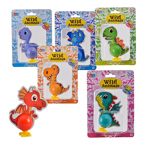 Bulk Pack x 6 Animals Wind Up