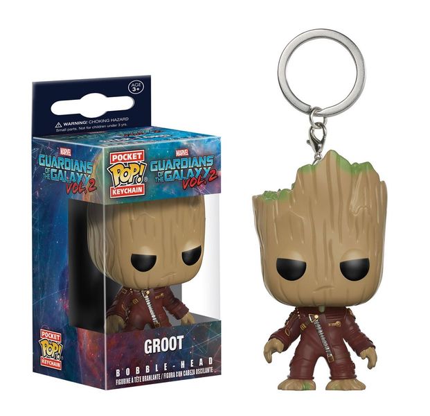Funko Pop Guardians Of The Galaxy Volume 2 Keychain - Groot