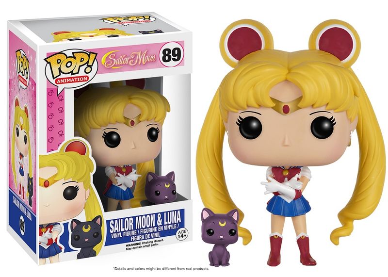 Funko Pop Sailor Moon Figurine - Sailor With Luna