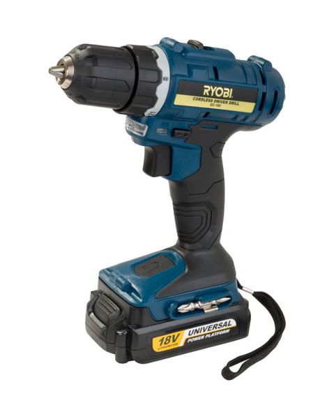 Ryobi 18V XD-180 Li-Ion Cordless Driver Drill incl charger &amp; battery