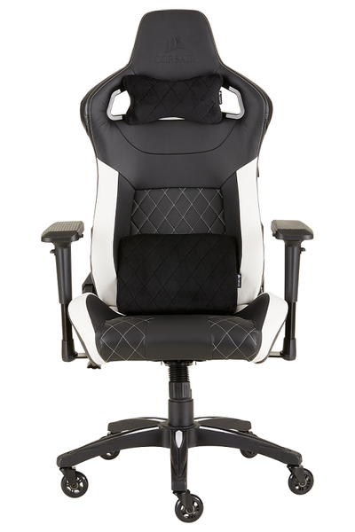 Corsair: T1 Race Gaming Chair Black and White (PC)