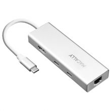 Macally USB-C Mini Dock - Aluminium