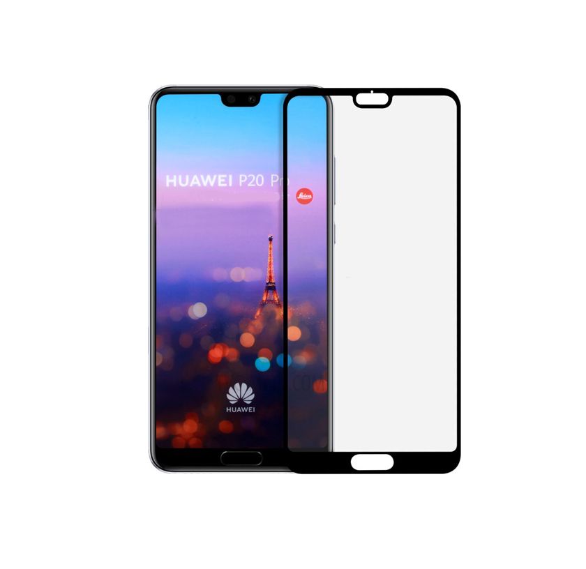 Tempered Glass Screen Protector for Huawei P20 Pro Black Shop Today