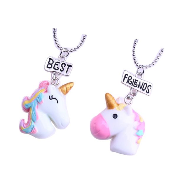 Unicorn Best Friends Necklace