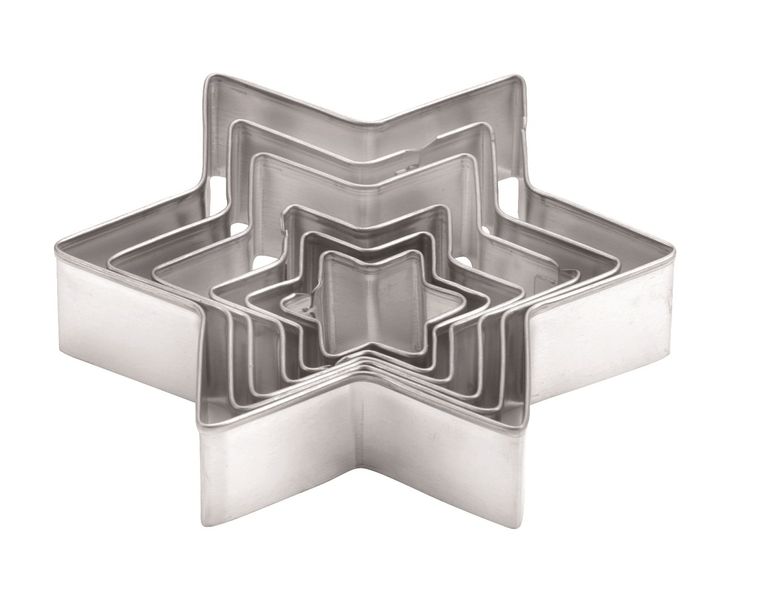 Tescoma - Star-Shape Cookie Cutters - Set of 6