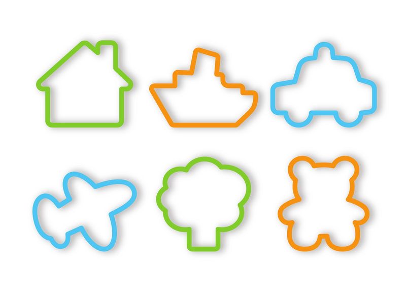 Tescoma - Cookie Cut For Boys - Set of 6