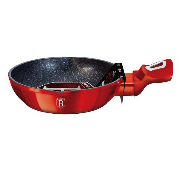 Berlinger Haus 16cm Marble Coating Egg Pan - Burgundy Metallic