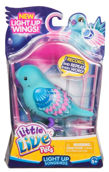 Little Live Pets Birds Singles Light-Up Songbirds