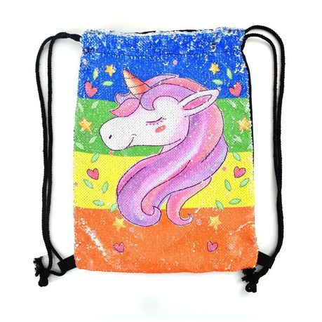 unicorn colour changing bag