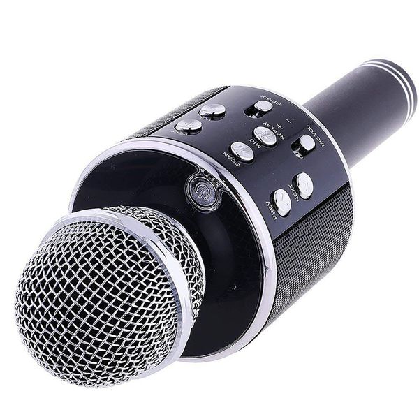 Raz Tech Wireless Microphone Karaoke Speaker For Smartphones - Black