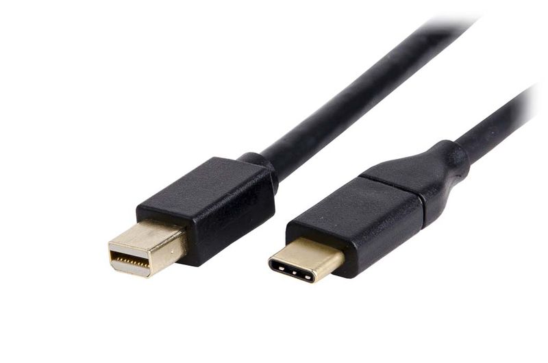 LMP USB-C to Mini-DisplayPort Cable 4K@60Hz 1.8m - Black