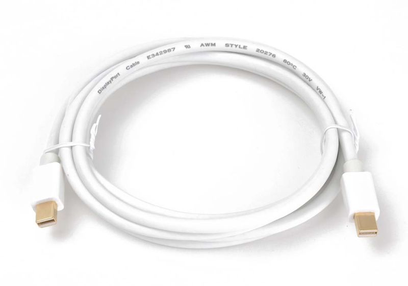 LMP Mini-DisplayPort to mini-DisplayPort Cable 1.8m - White