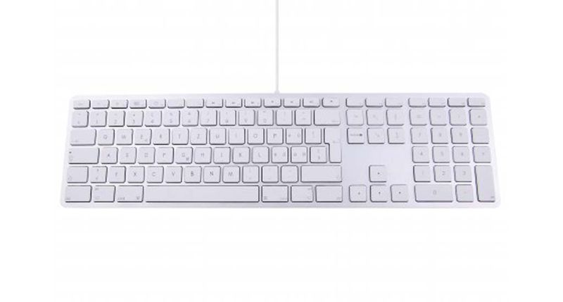 LMP USB 101 Key Numeric Aluminium Keyboard - SA English - Silver