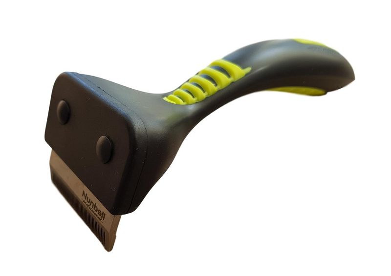 Nunbell Pet Deshedding Brush 50mm - Green