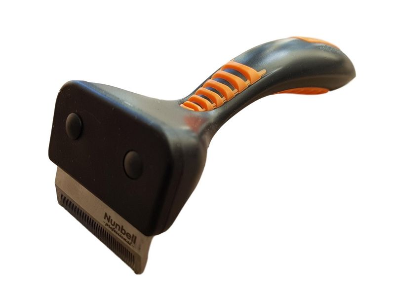 Nunbell Pet Deshedding Brush 50mm - Orange