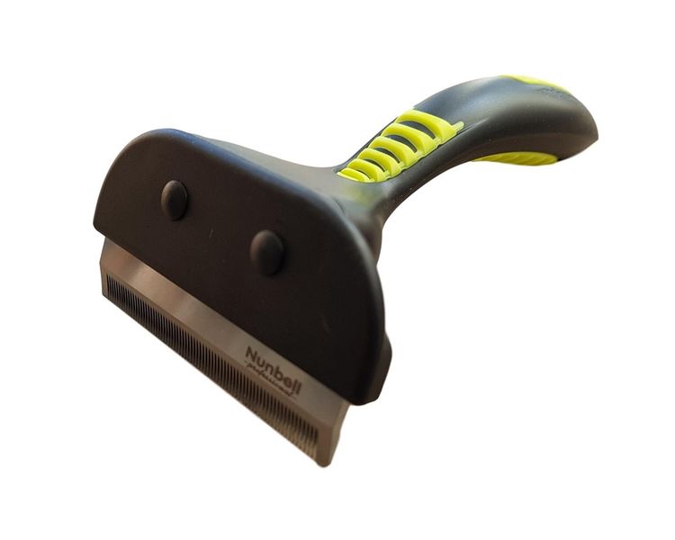 Nunbell Pet Deshedding Brush 75mm - Green