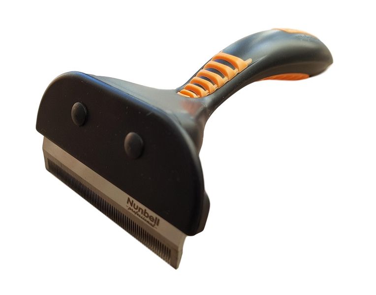 Nunbell Pet Deshedding Brush 75mm - Orange