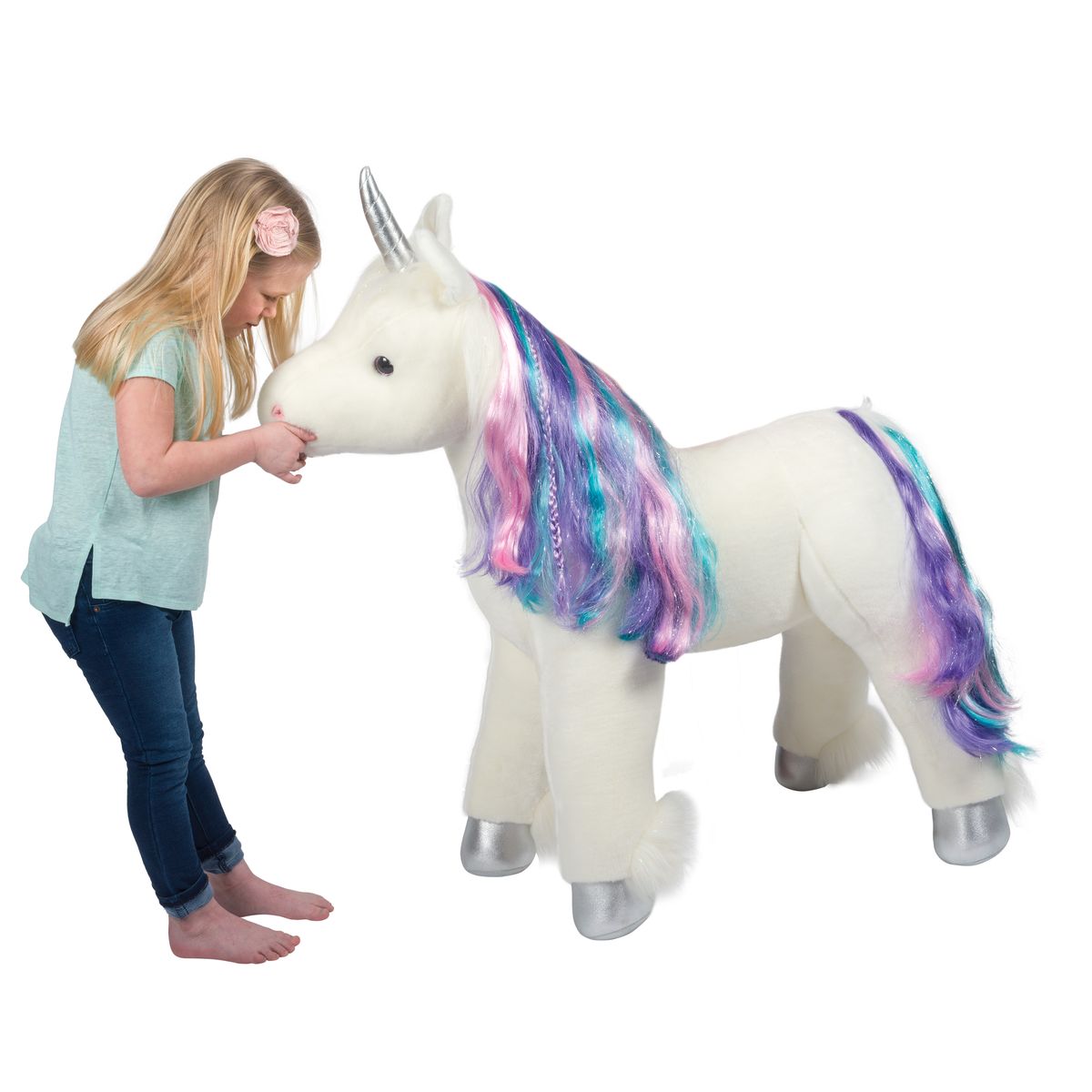 jumbo plush unicorn