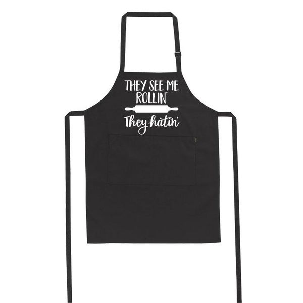 BuyAbility They See Me Rollin'? - Black - Apron