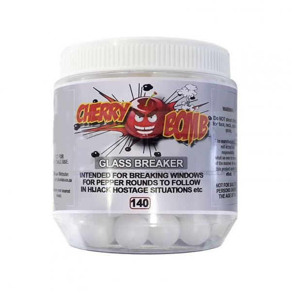 Cherry Bomb 140 Jar Glass Breaker Solid Balls