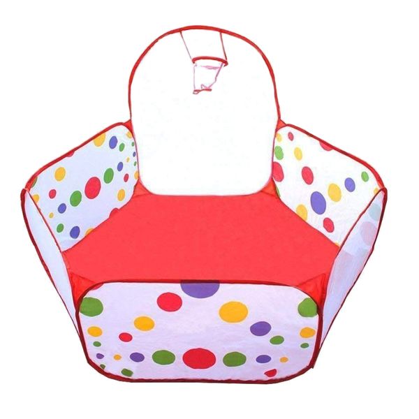 Ocean Ball Pit with Basketball Hoop