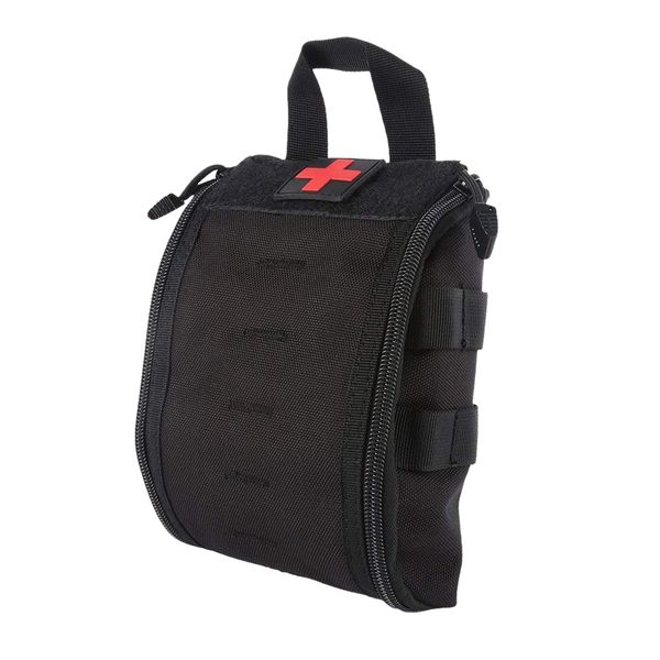 Tactical Ifak Medical Molle Pouch - Black