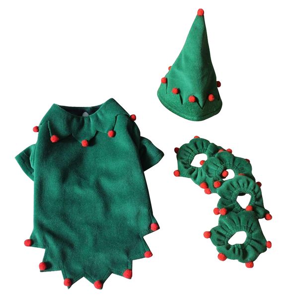 Puppy Dog Halloween &amp; Christmas Costumes Clothes Set (Size: L)