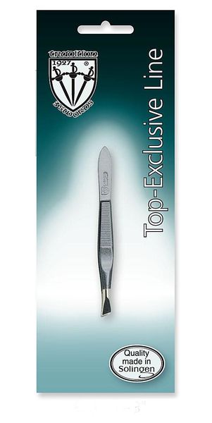 Kellermann 3 Swords Slanted Tweezers: Top-Line German Quality Steel EL 9564
