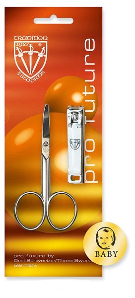 Kellermann 3 Swords Baby Scissors and Baby Nail Clippers FU 3424