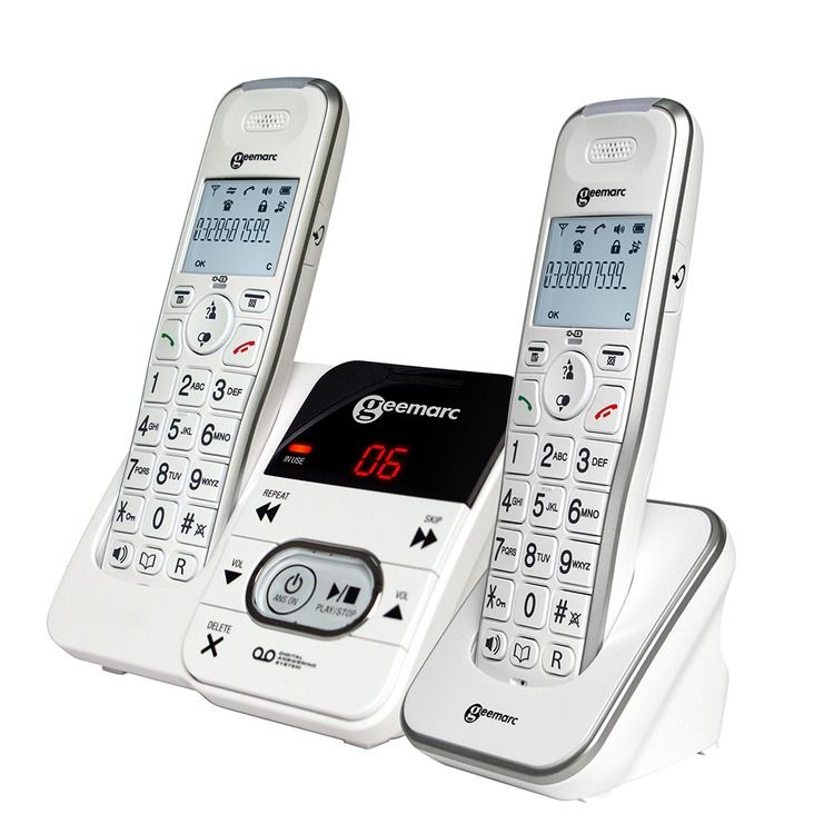Geemarc Amplidect 295 Cordless Telephone Twin Pack Shop Today. Get it
