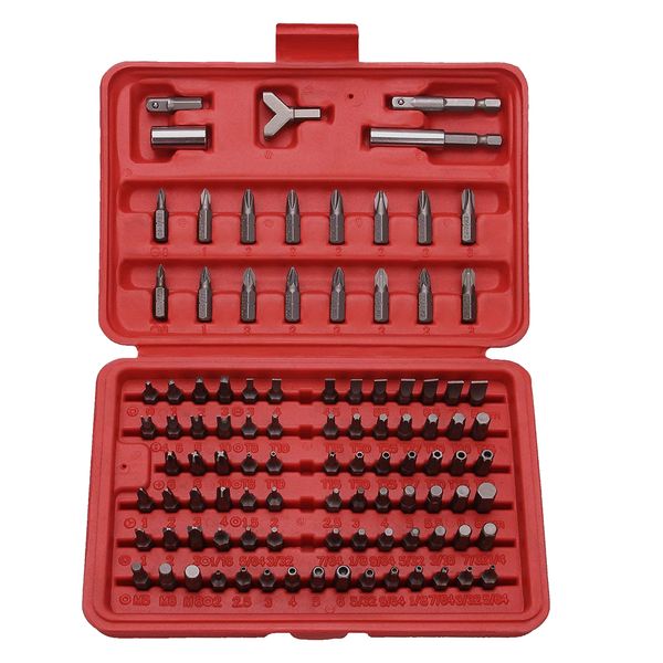 Premium Security Bit Set - 100 Piece