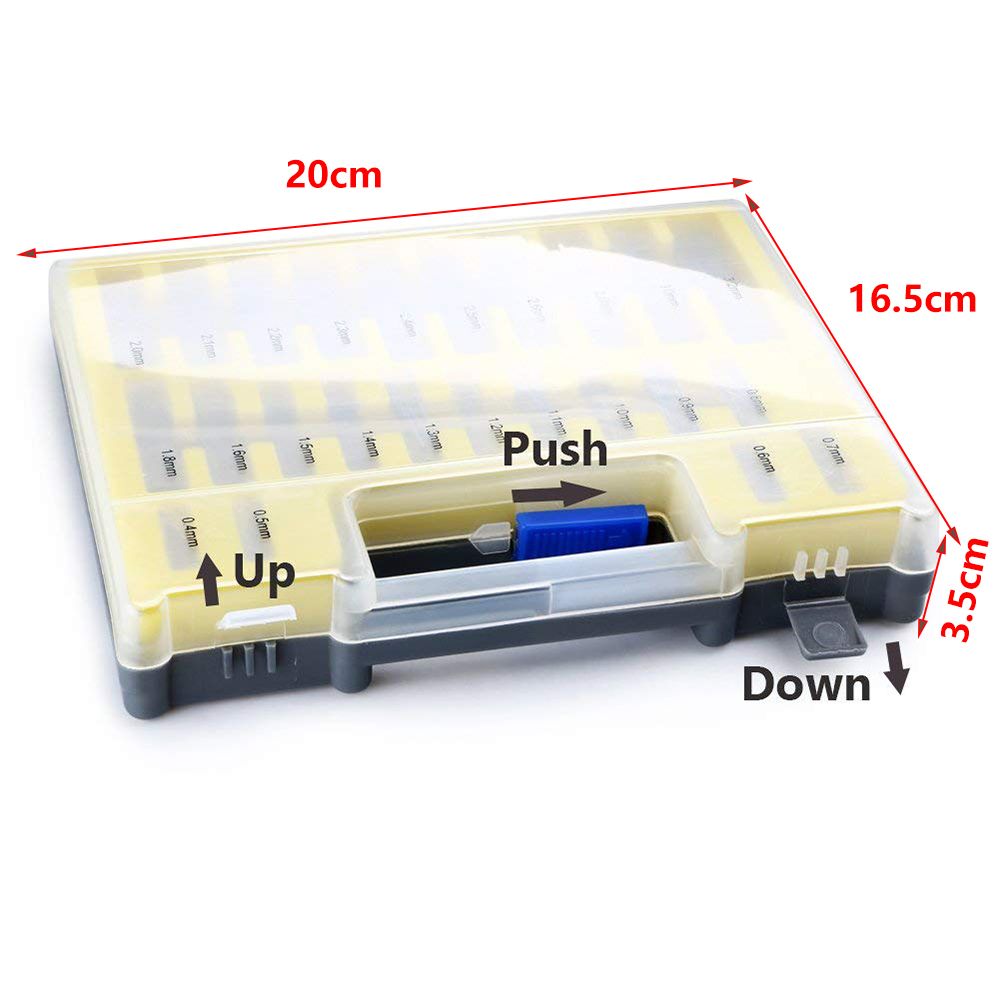 150 Piece Hss Twist Drill Set 0.4-3.2mm Miniature Micro Mini Bits Wood Arts Crafts  Mini Micro Drill Bits For Craft Model - Buy 150 Piece Hss Twist Drill Set  0.4-3.2mm Miniature Micro