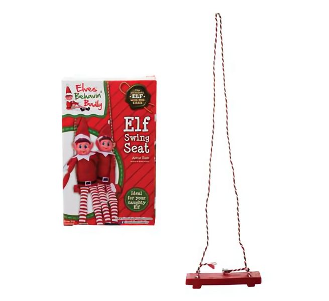 Bulk Pack x 6 Xmas Sundry Elf Swing