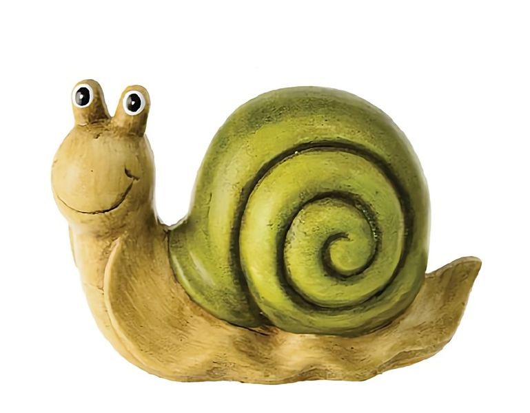 Bulk Pack x 4 Ornament Animal Snail Ceramic 20cm