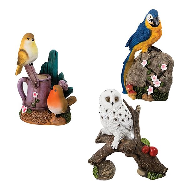 Bulk Pack x 6 Ornament Animal Forest Creature 10cm