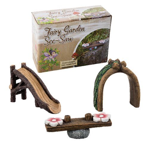 Bulk Pack x 3 Ornament Decor Ceramic Fairy Furniture