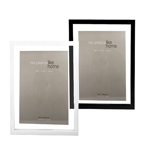 Bulk Pack x 2 Picture-Frame Certificate Wooden A3 Inlay