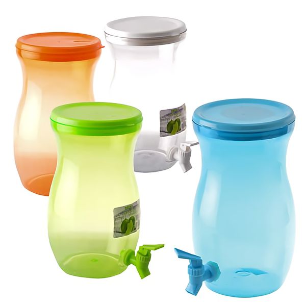 Bulk Pack x 4 Water Dispenser Plastic 4.5 Litre