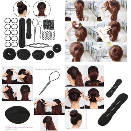 DIY Hair Styling Accessories Kit Set - 35 Piece | Buy Online in South  Africa 